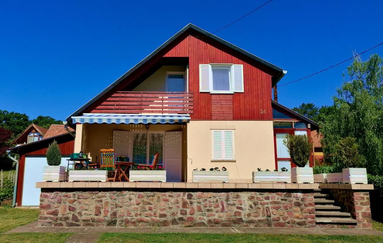 Villa Felicia Balatonszepezd Esterno foto